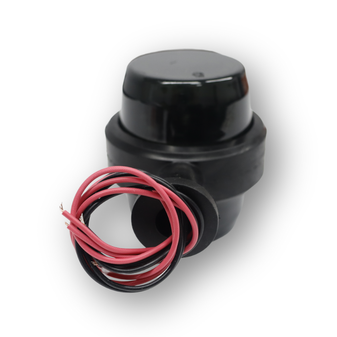 Фонарь габаритный рог «GRAPHITE»; красно-желтый; 10см (F.PLAS)