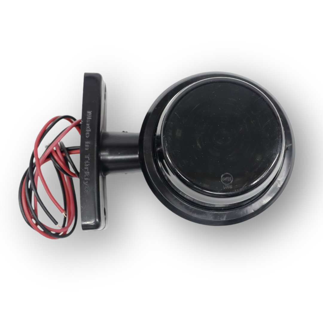 Фонарь габаритный рог «GRAPHITE»; красно-желтый; 10см (F.PLAS) Фонарь габаритный рог «GRAPHITE»; красно-желтый; 10см (F.PLAS)