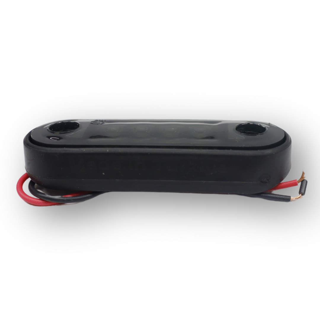 Фонарь габаритный LED 4; 12-24V; SMOKE красный Фонарь габаритный LED 4; 12-24V; SMOKE красный