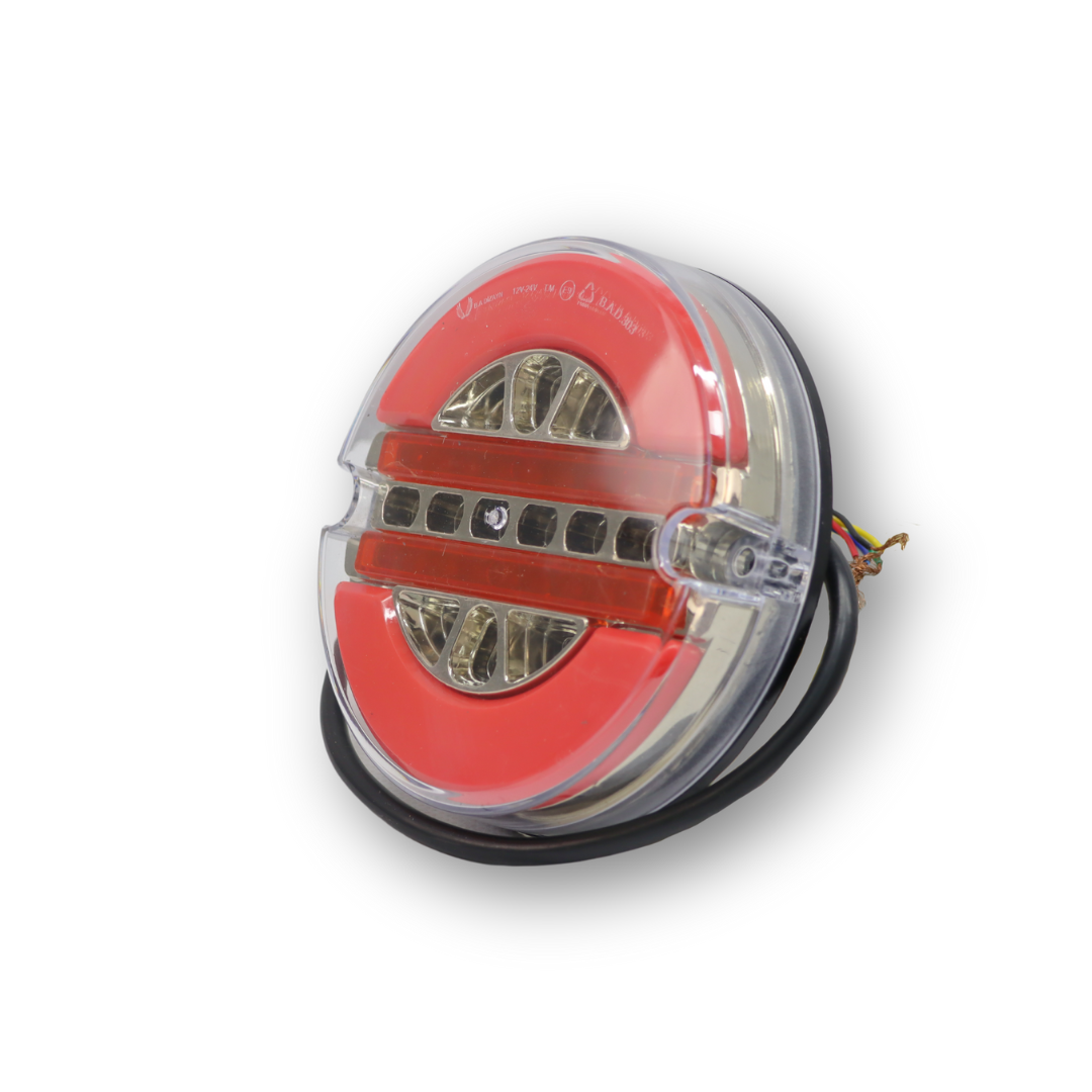 Фонарь задний neon-led 4 функции 12-24V Ø 140 мм  \ BAD\