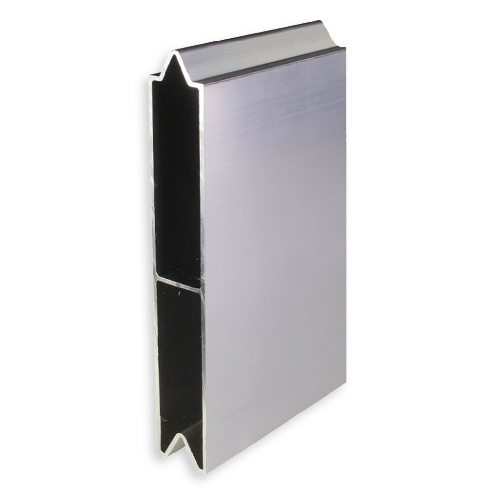 Алюминиевый бортовой профиль L=6 420 мм (планка наборного борта-Alta)