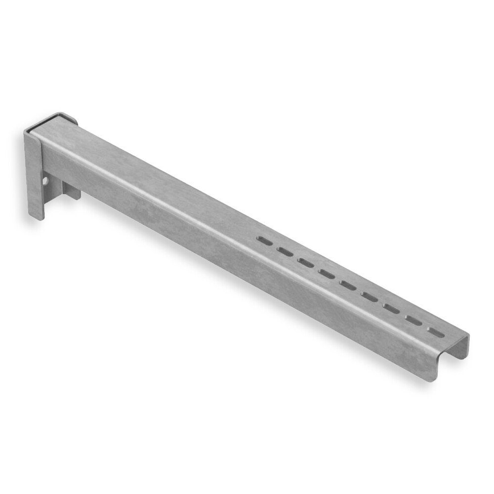 Опора для кронштейна боковой защиты регулируемая 800х150х83 Опора для кронштейна боковой защиты регулируемая 800х150х83