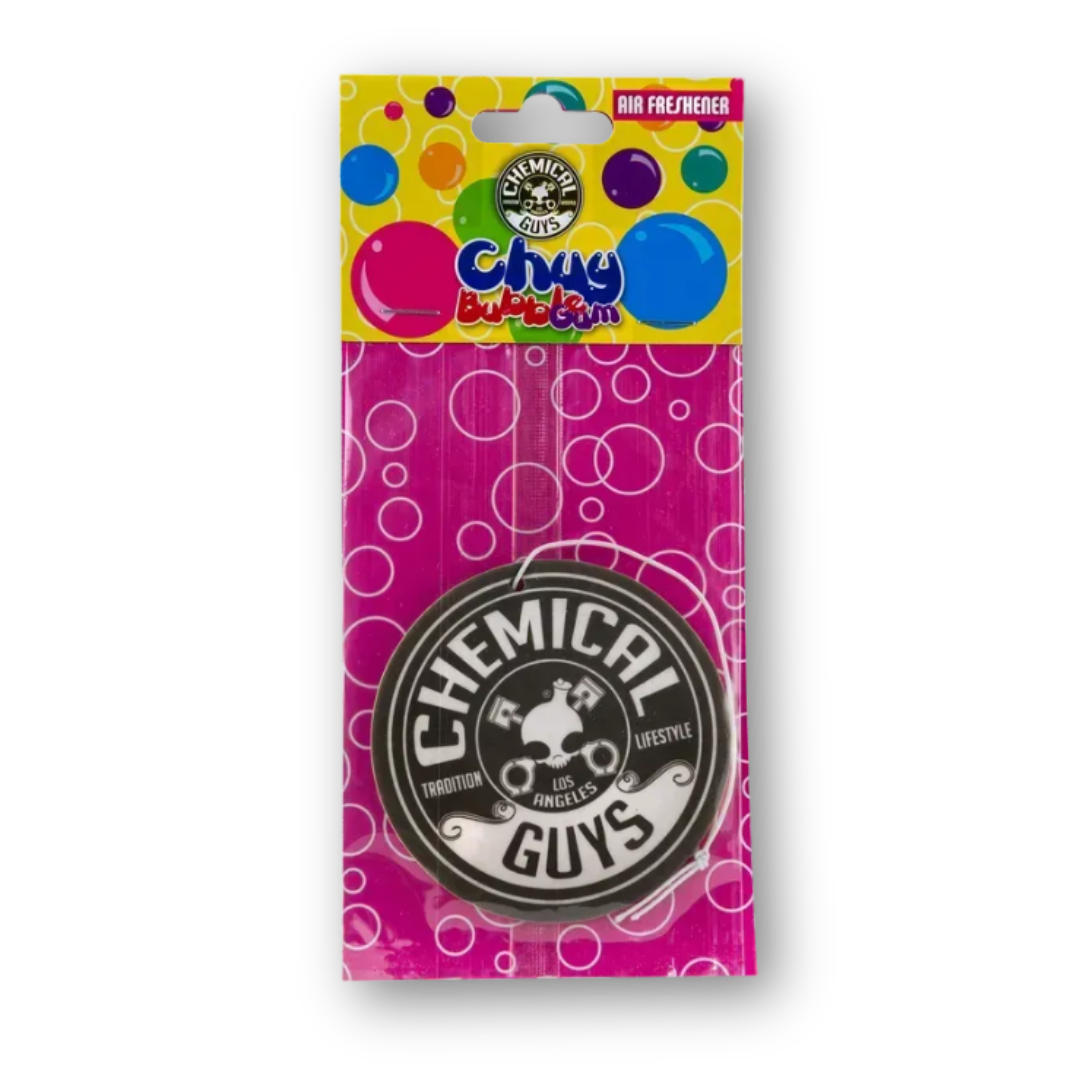 Ароматизатор подвесной Chemical Guys Bubble Gum; бумажный Ароматизатор подвесной Chemical Guys Bubble Gum; бумажный
