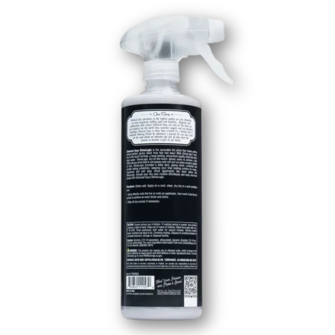 Пропитка для резины глянцевый блеск Chemical Guys Shine Logic Tire Shine 592 мл