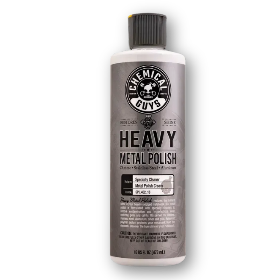 Полироль для хрома, металла Chemical Guys Heavy Metal Polish 473 мл Полироль для хрома, металла Chemical Guys Heavy Metal Polish 473 мл