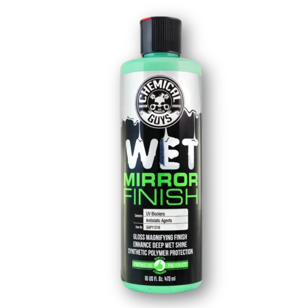 Полироль Глейз Chemical Guys с эффектом мокрого зеркала Wet Mirror Finish 473 мл Полироль Глейз Chemical Guys с эффектом мокрого зеркала Wet Mirror Finish 473 мл