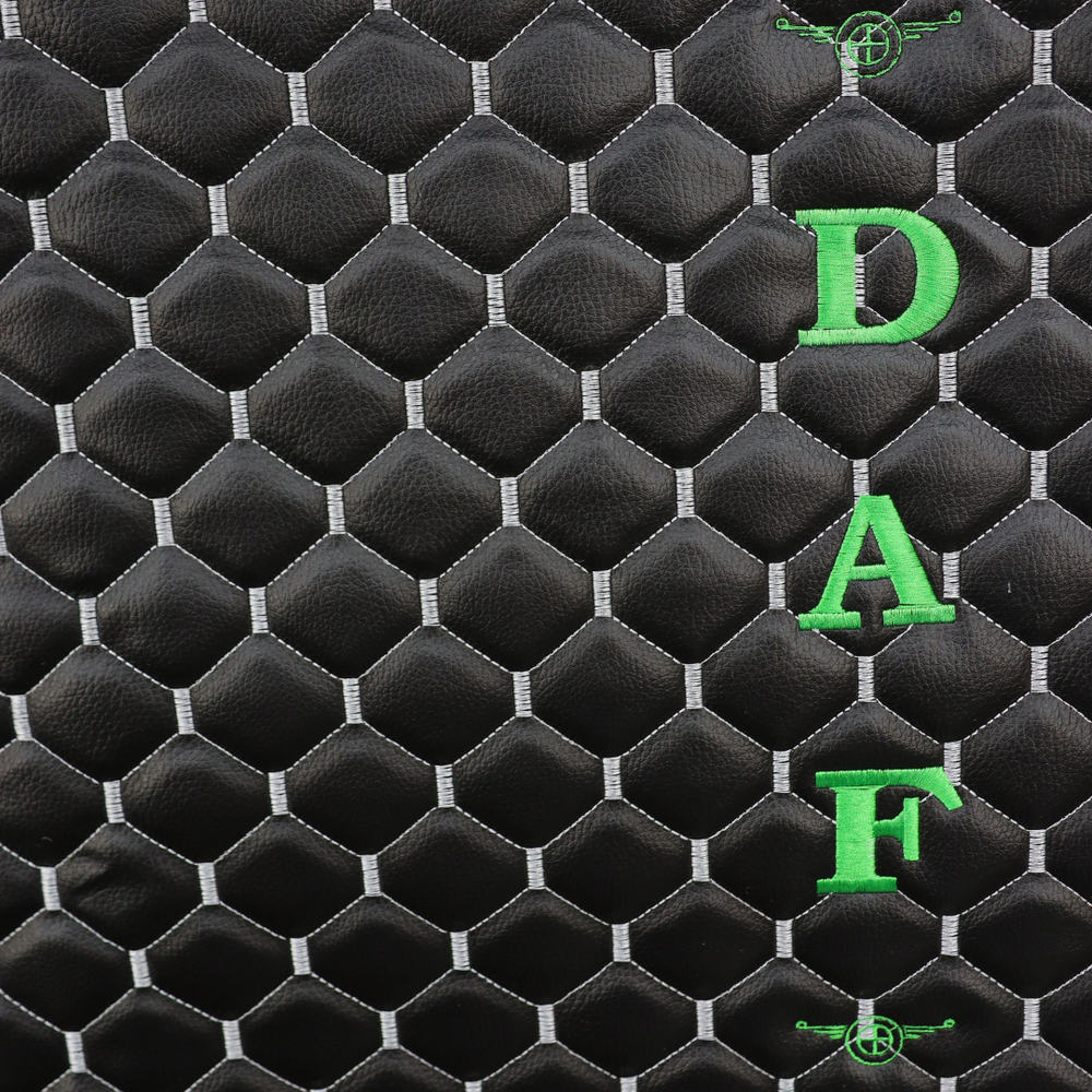 Коврик Экокожа DAF XF105 2005-2013;  АКПП, серый, АСП