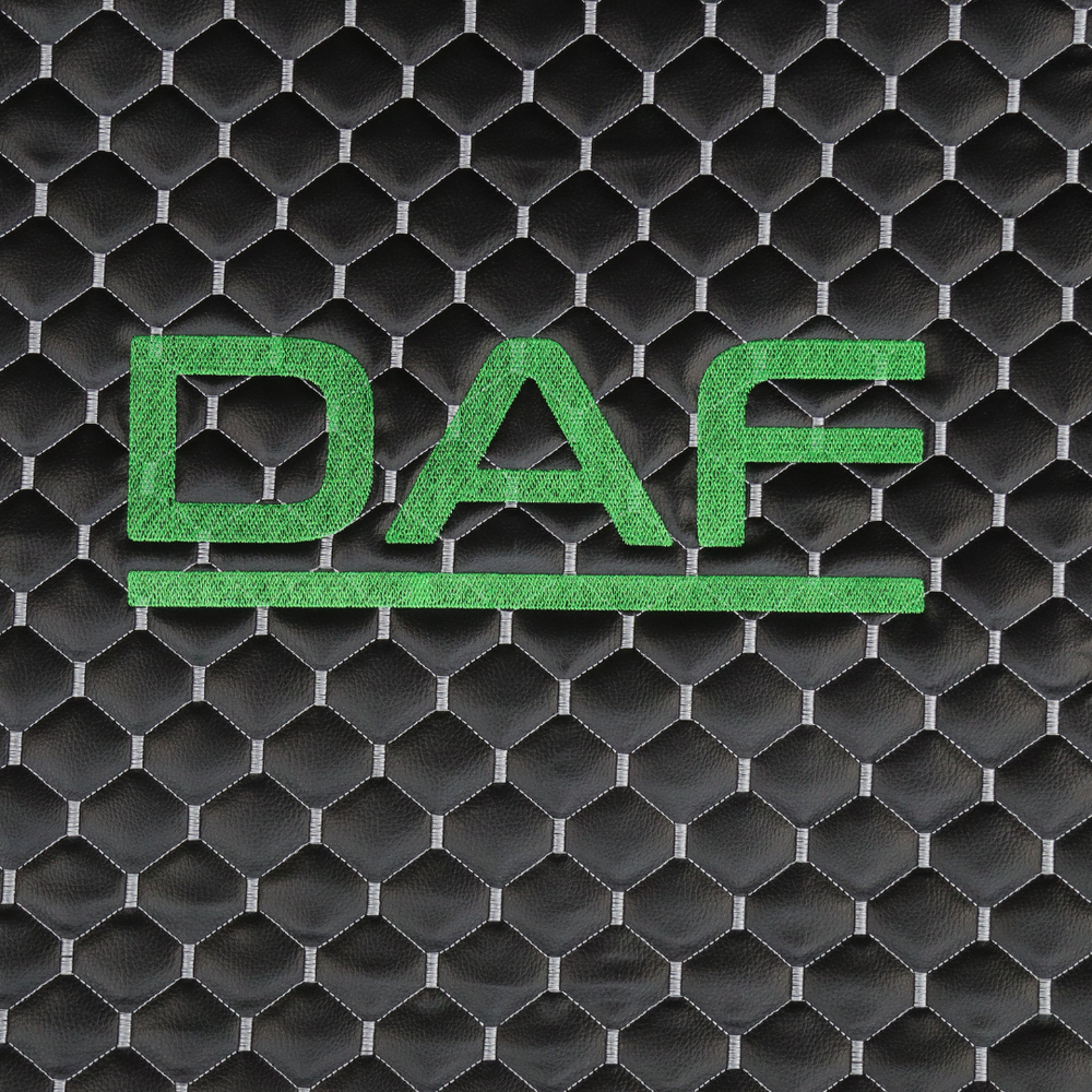 Коврик Экокожа DAF XF105 2005-2013;  АКПП, серый, АСП
