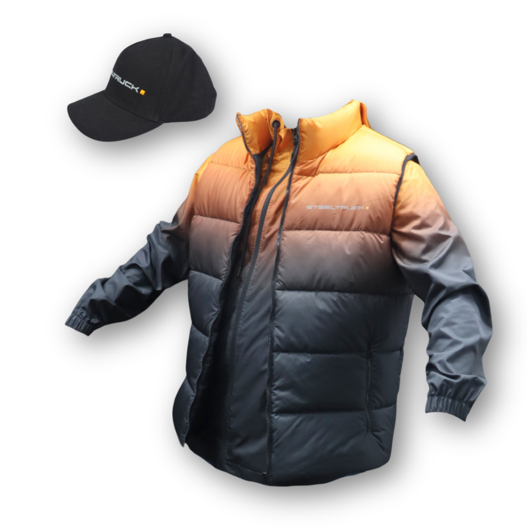 КОМПЛЕКТ Жилетка+Ветровка+Кепка SteelTruck