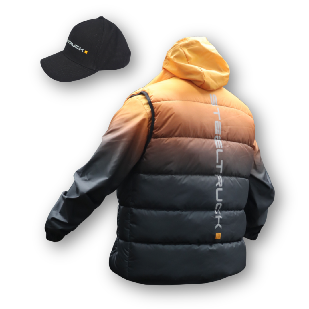КОМПЛЕКТ Жилетка+Ветровка+Кепка SteelTruck