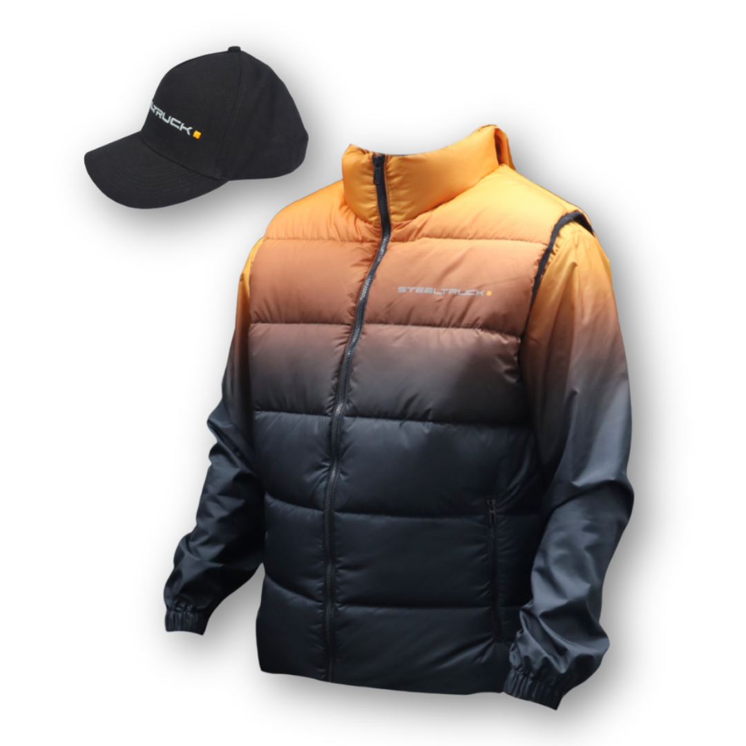 КОМПЛЕКТ Жилетка+Ветровка+Кепка SteelTruck
