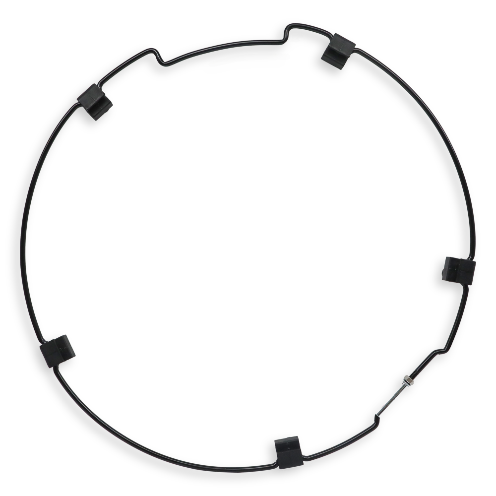 Кольцо крепления колпака ступицы (заднего фальш гайки)