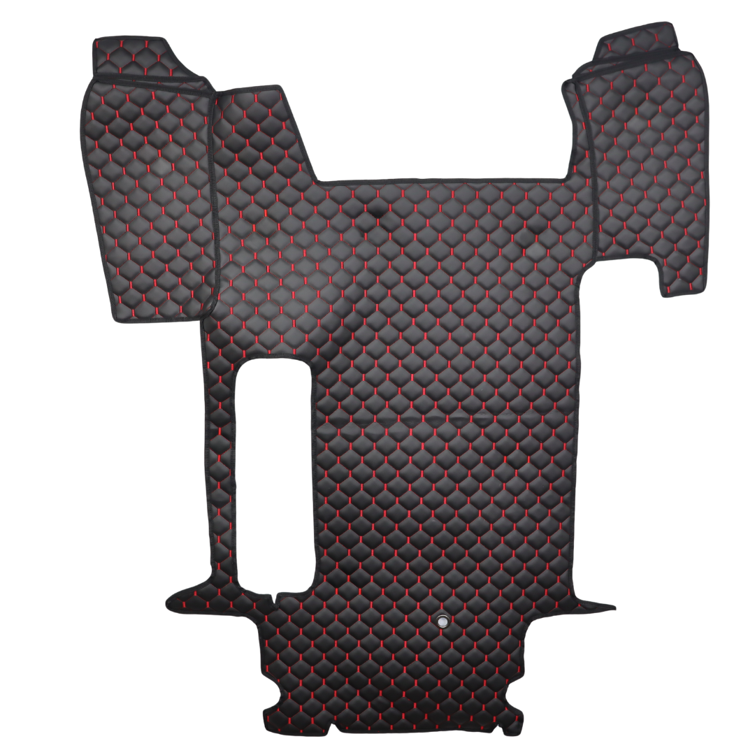 Коврик Экокожа MAN TGS 2007-2020;2 ящ, АКПП,черный,