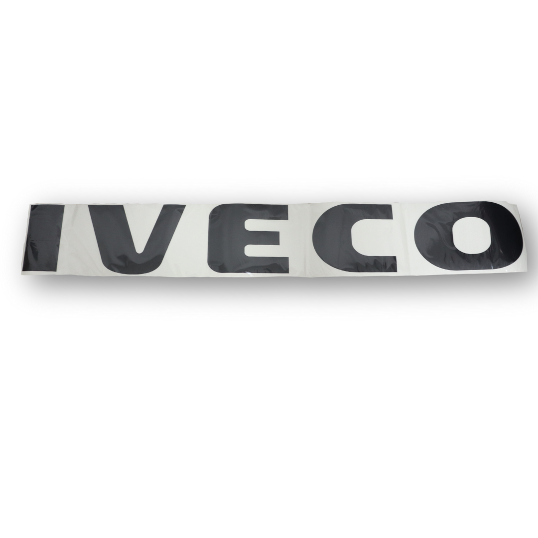 Декоративная наклейка надпись черная IVECO 970*140 мм Декоративная наклейка надпись черная IVECO 970*140 мм