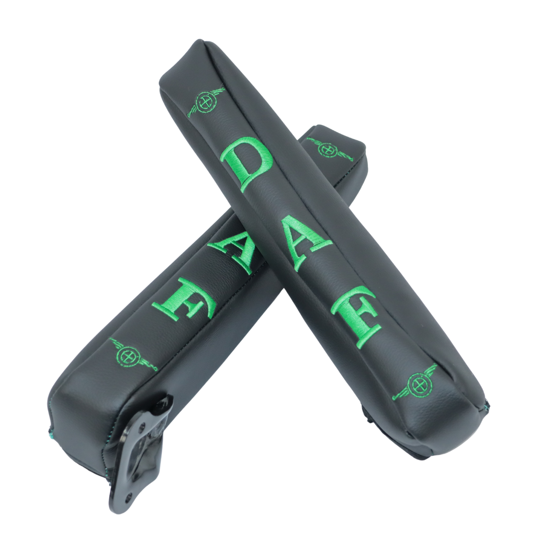 Подлокотник DAF 95  \кожа черная \ (2 шт.)