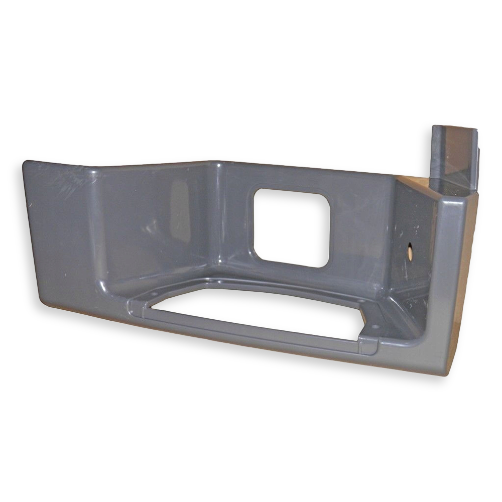 Ступень пластик MAN TGA - S низкая кабина серая, правая Ступень пластик MAN TGA - S низкая кабина серая, правая