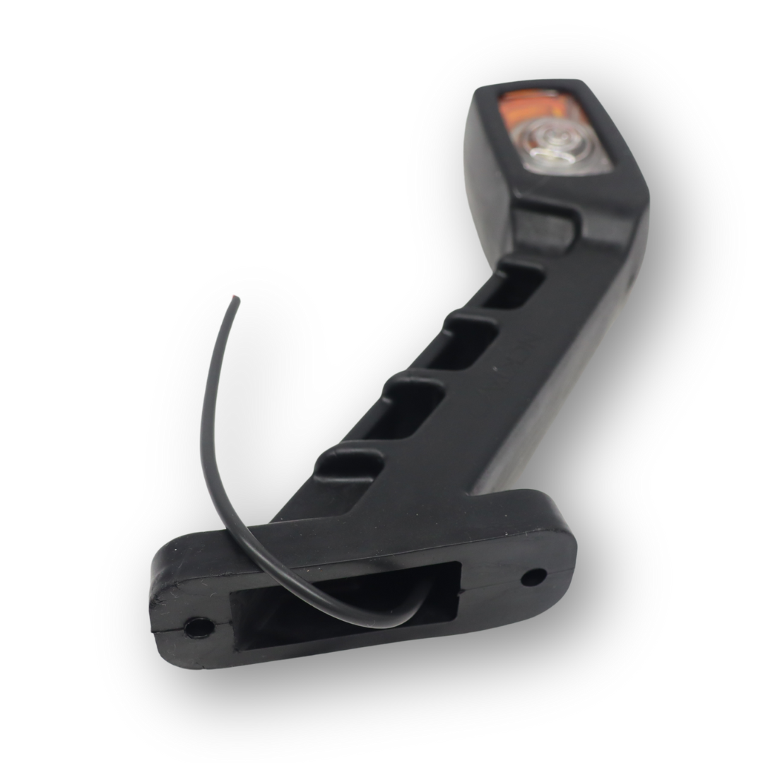 Фонарь габаритный рог трехцветный диодный 19см \NOKTA \ Фонарь габаритный рог трехцветный диодный 19см \NOKTA \