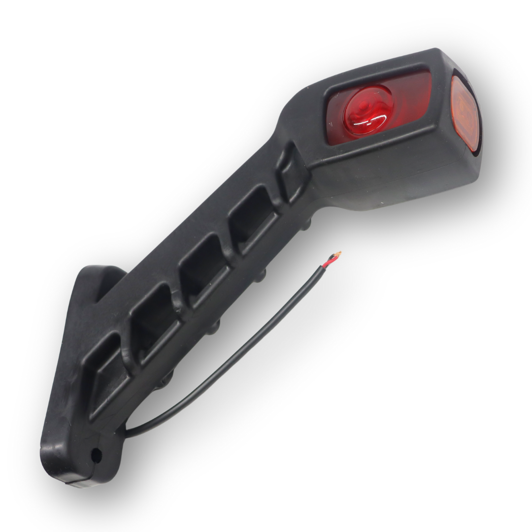 Фонарь габаритный рог трехцветный диодный 19см \NOKTA \ Фонарь габаритный рог трехцветный диодный 19см \NOKTA \