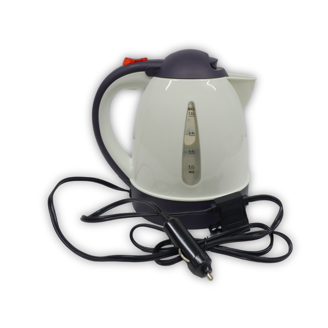 Чайник 24V, 250W 1L \дисковый с предохранителем белый\ Чайник 24V, 250W 1L \дисковый с предохранителем белый\