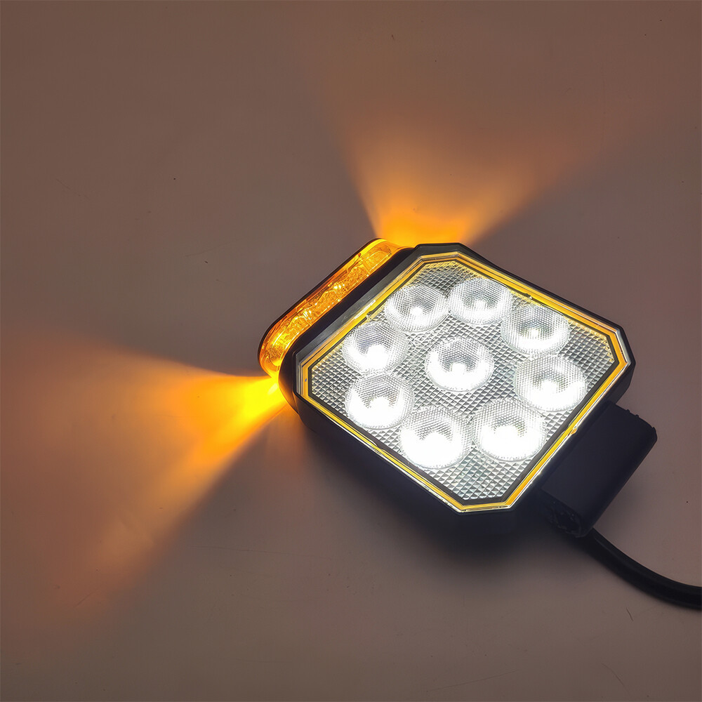 Фара диодная LED 24V с проблесковым маячком Фара диодная LED 24V с проблесковым маячком