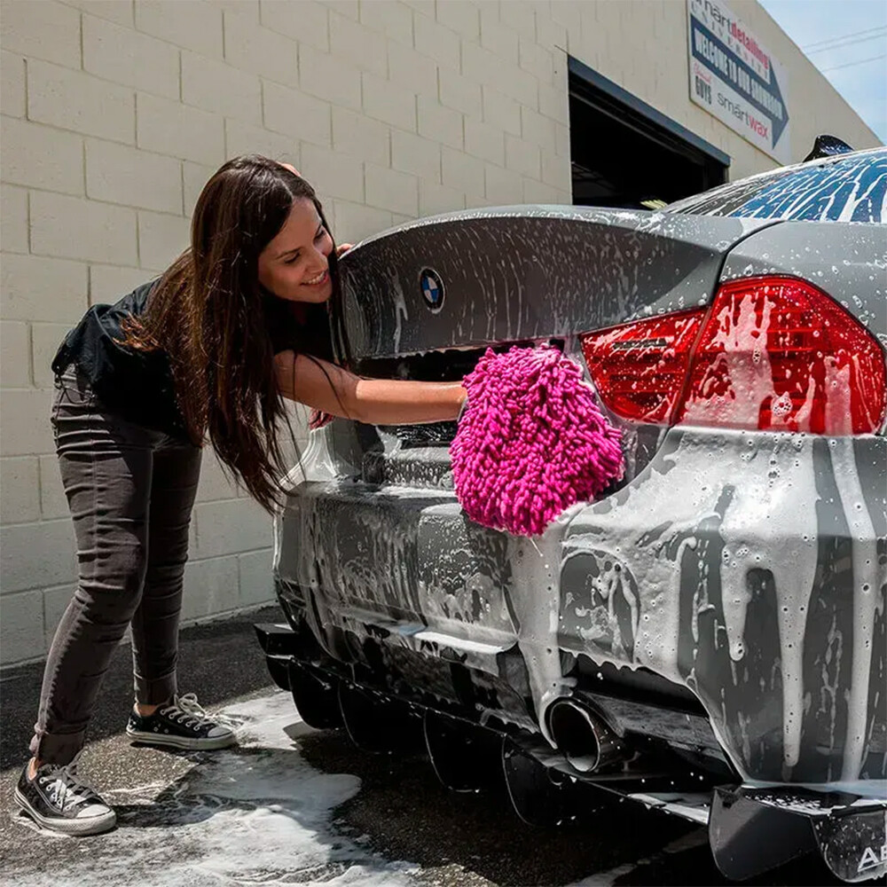 Рукавичка микрофибровая Big Mofo Chenille Microfiber Scratch-free Wash Mitt Рукавичка микрофибровая Big Mofo Chenille Microfiber Scratch-free Wash Mitt