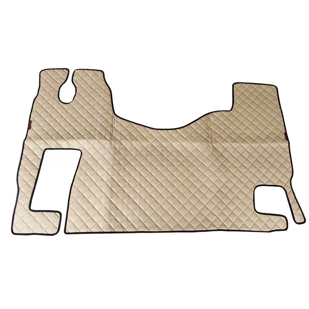 Килимок Екошкіра MERCEDES ACTROS 18-44 2006/2012 Mega Space \беж.\GURTEK\