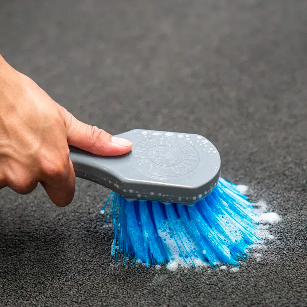 Щетка для очистки шин и жесткого текстурного пластика Cbig Blue Stiffy Heavy Duty Tire Brush