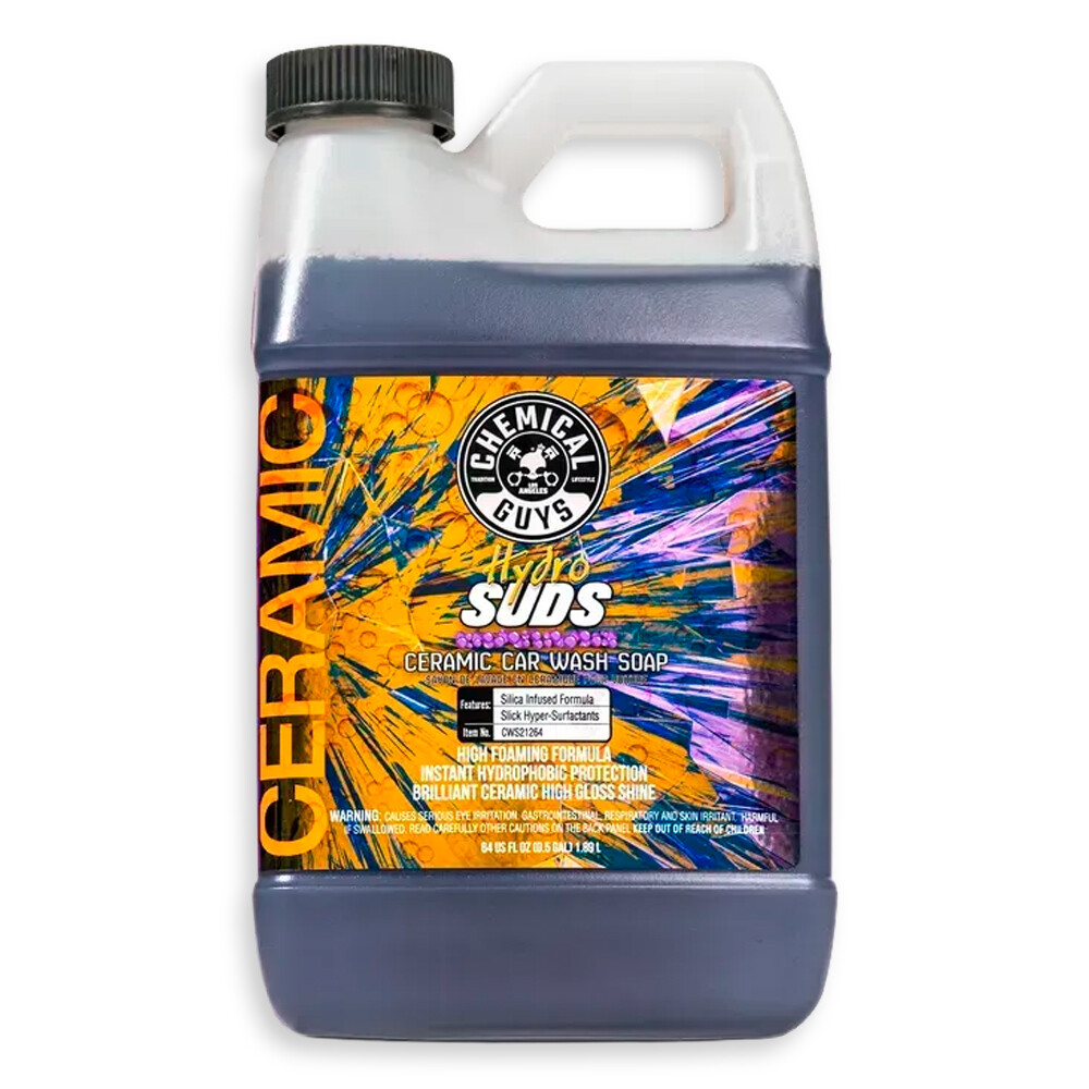Автошампунь керамический Hydrosuds High-gloss Hyper Foaming SIO2 Ceramic Car Wash Soap - 1893мл Автошампунь керамический Hydrosuds High-gloss Hyper Foaming SIO2 Ceramic Car Wash Soap - 1893мл