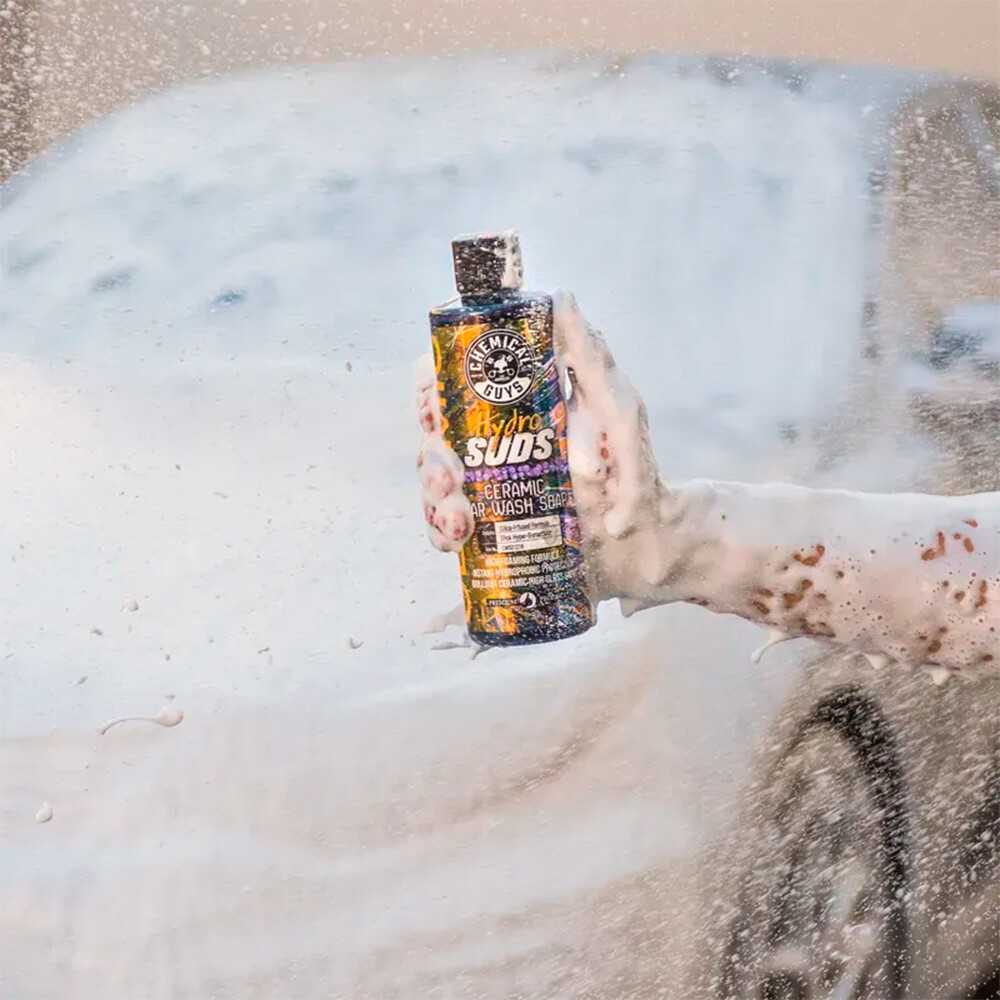 Автошампунь керамический Hydrosuds High-gloss Hyper Foaming SIO2 Ceramic Car Wash Soap - 1893мл Автошампунь керамический Hydrosuds High-gloss Hyper Foaming SIO2 Ceramic Car Wash Soap - 1893мл