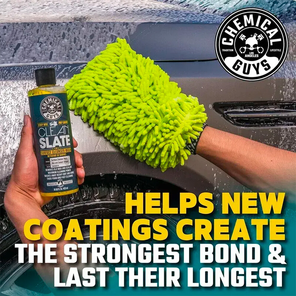 Автошампунь для глубокой очистки поверхности и удаления воска Clean Slate Wax Stripping Wash - 473мл Автошампунь для глубокой очистки поверхности и удаления воска Clean Slate Wax Stripping Wash - 473мл