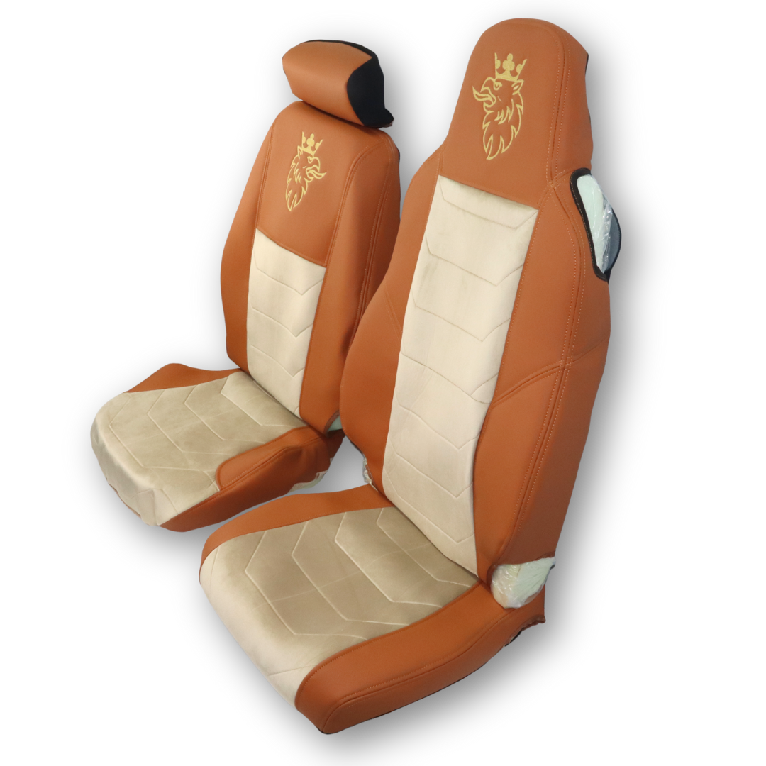 Чехол на сиденья SCANIA R,G,P,S (2014-...) водит. монолит - пасс. складное