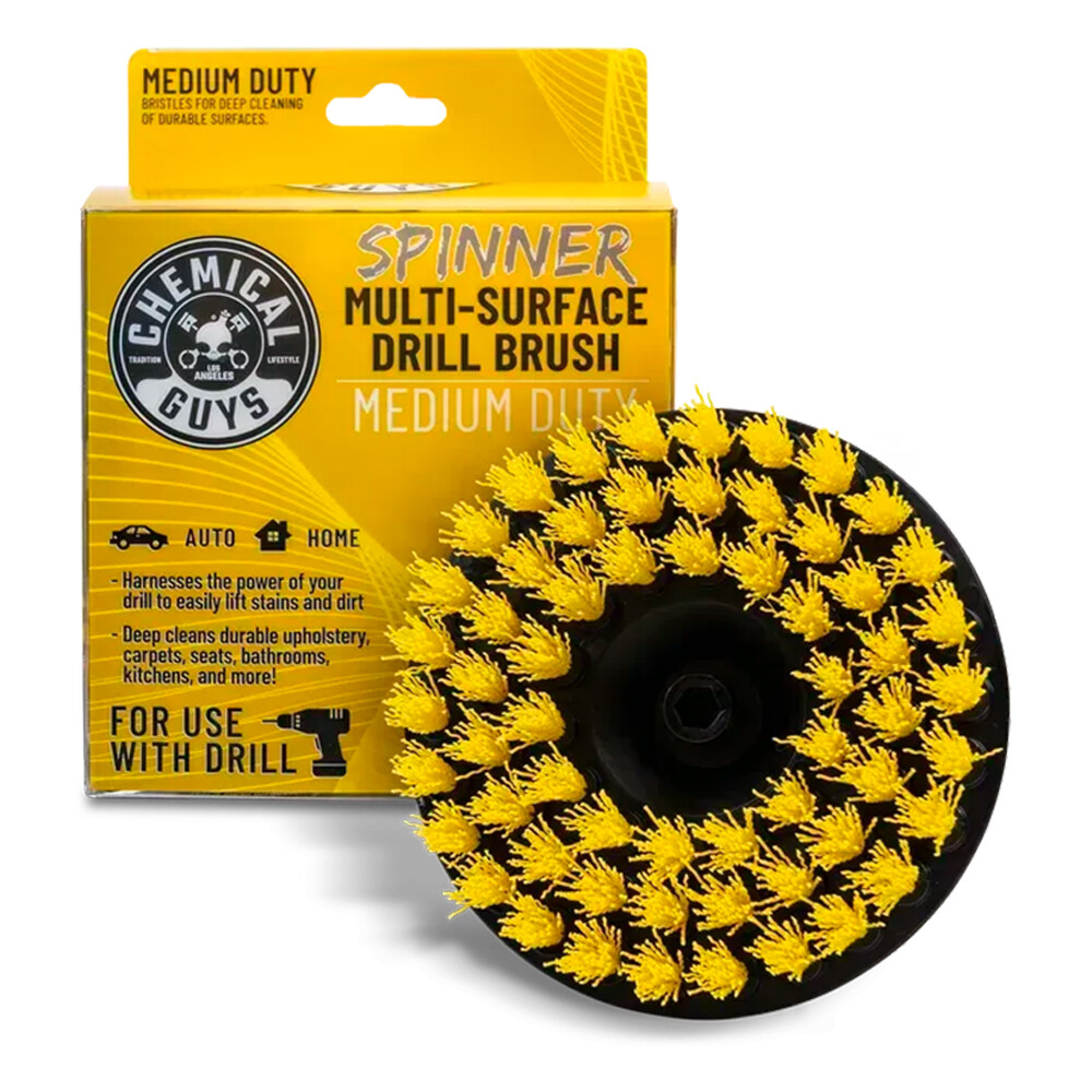 Щетка для ковровых и оббивочных поверхностей Spinner Carpet Drill Brush, Medium Duty