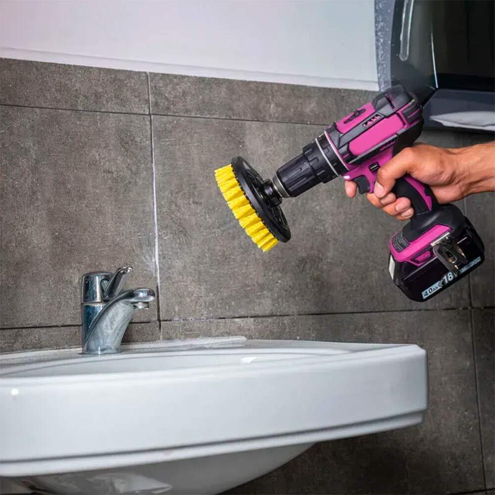 Щетка для ковровых и оббивочных поверхностей Spinner Carpet Drill Brush, Medium Duty