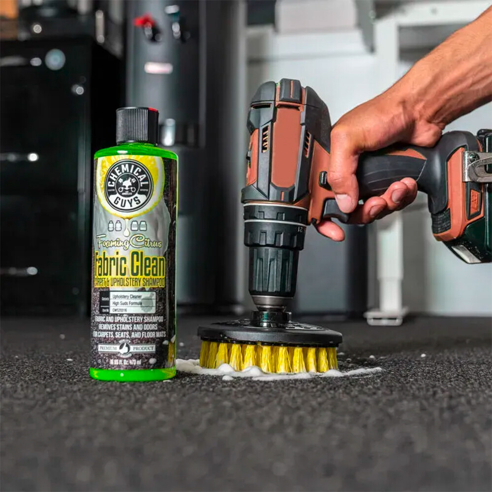 Щетка для ковровых и оббивочных поверхностей Spinner Carpet Drill Brush, Medium Duty