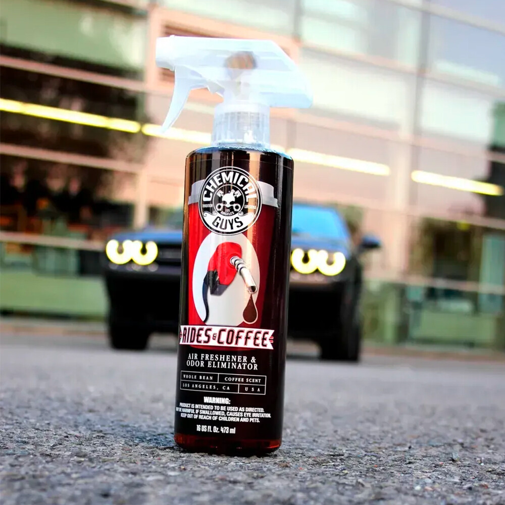Ароматизатор и нейтрализатор запахов - Rides and Coffee Scent Air Freshener - 473мл Ароматизатор и нейтрализатор запахов - Rides and Coffee Scent Air Freshener - 473мл