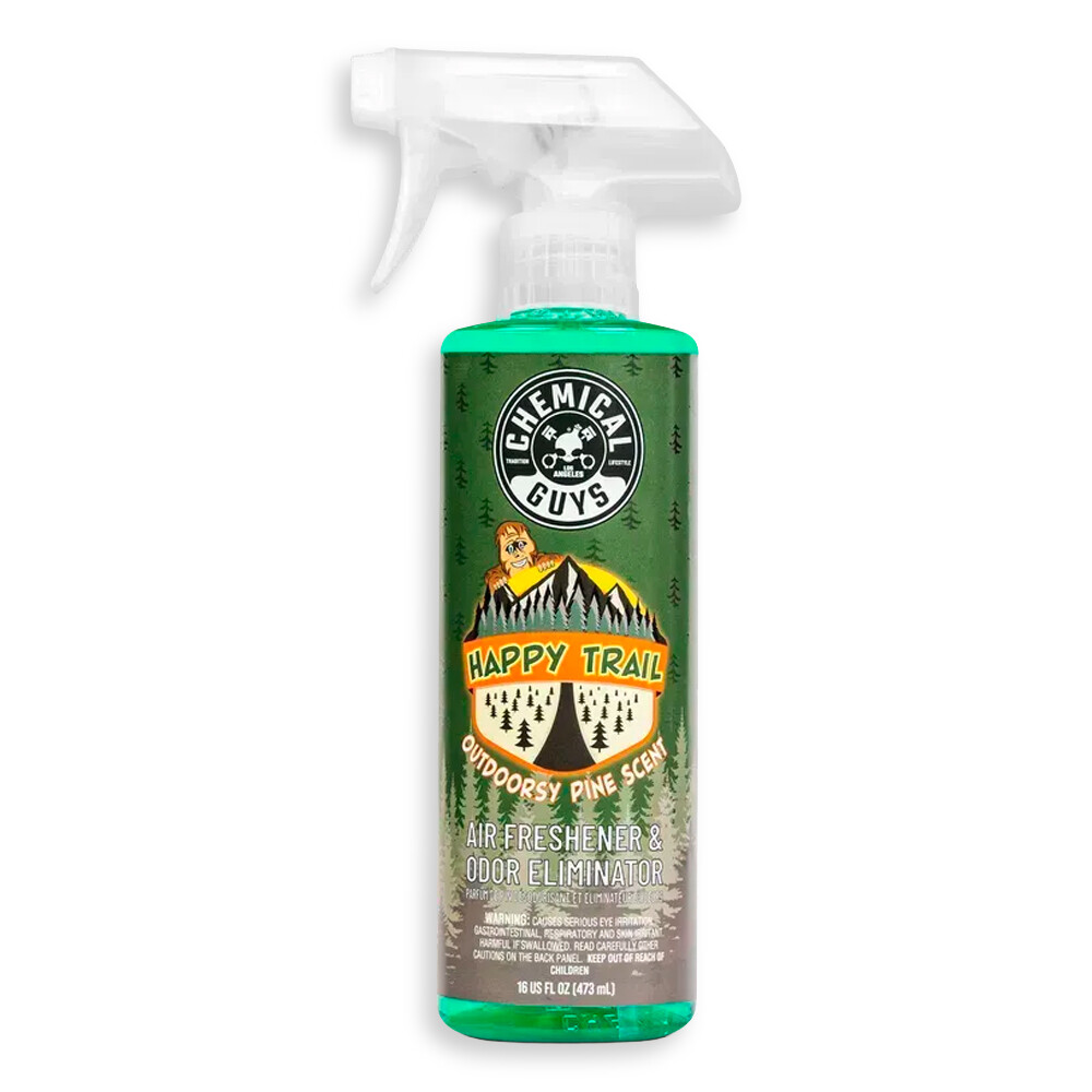 Ароматизатор и нейтрализатор запахов - Happy Trail Outdoorsy Pine Scent Air Freshener & Odor Eliminator - 473мл Ароматизатор и нейтрализатор запахов - Happy Trail Outdoorsy Pine Scent Air Freshener & Odor Eliminator - 473мл