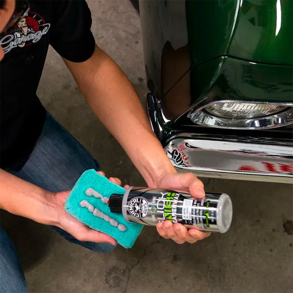 Воск пастообразный очиститель краски и блестящий блеск Slick Finish - 473мл Воск пастообразный очиститель краски и блестящий блеск Slick Finish - 473мл