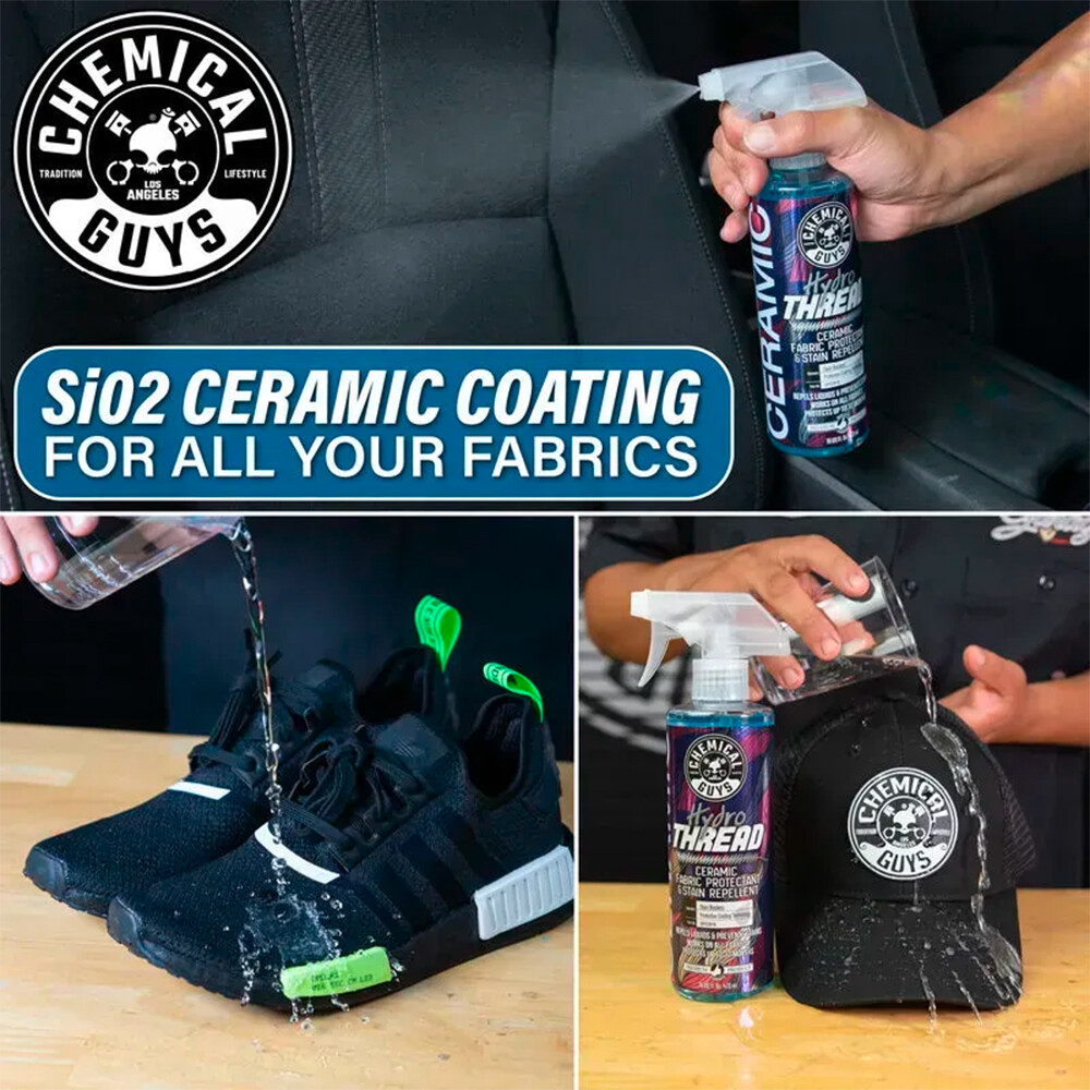 Керамическая защита от пятен Hydrothread Ceramic Fabric Protectant & Stain Repellent - 473мл Керамическая защита от пятен Hydrothread Ceramic Fabric Protectant & Stain Repellent - 473мл