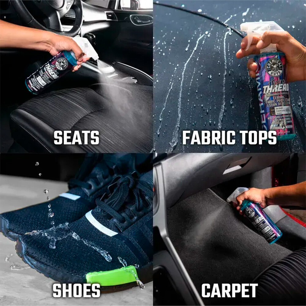 Керамическая защита от пятен Hydrothread Ceramic Fabric Protectant & Stain Repellent - 473мл Керамическая защита от пятен Hydrothread Ceramic Fabric Protectant & Stain Repellent - 473мл