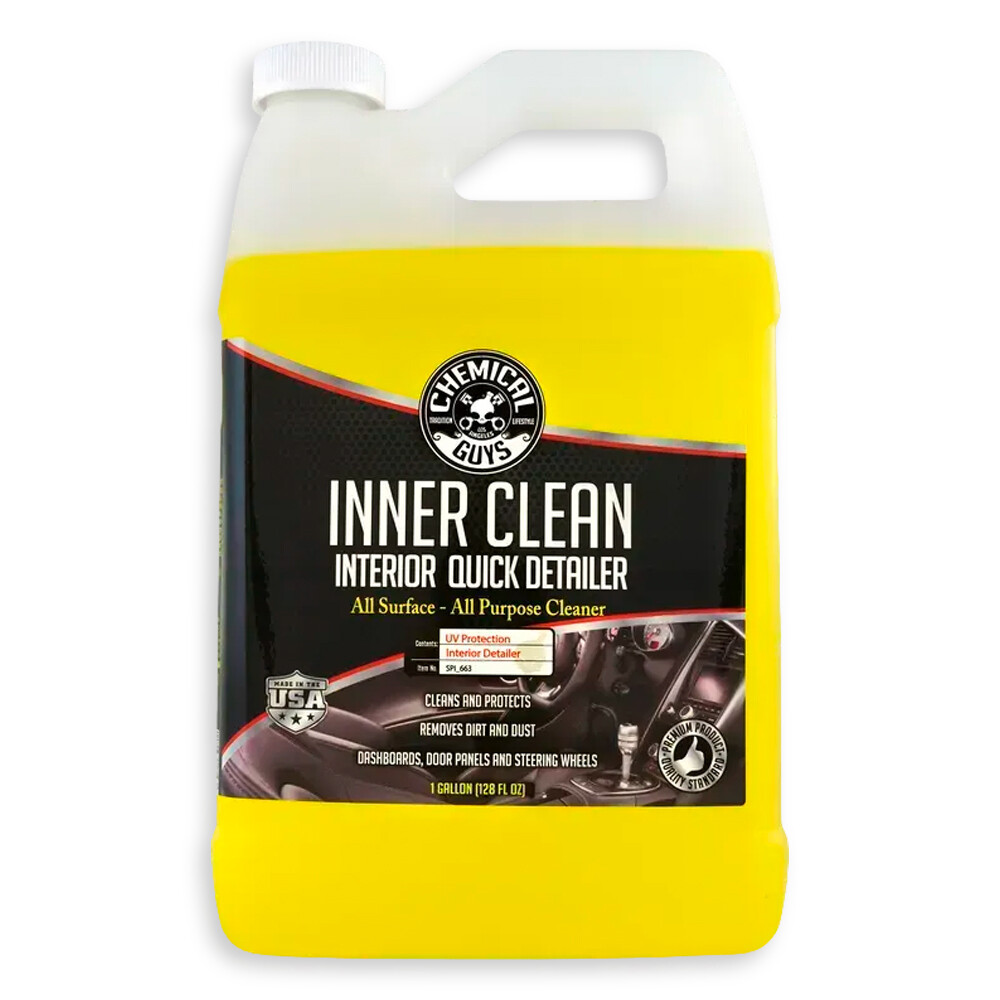Средство для очистки и защиты интерьера Innerclean Interior Quick detailer and Protectant - аромат ананаса - 1893мл Средство для очистки и защиты интерьера Innerclean Interior Quick detailer and Protectant - аромат ананаса - 1893мл