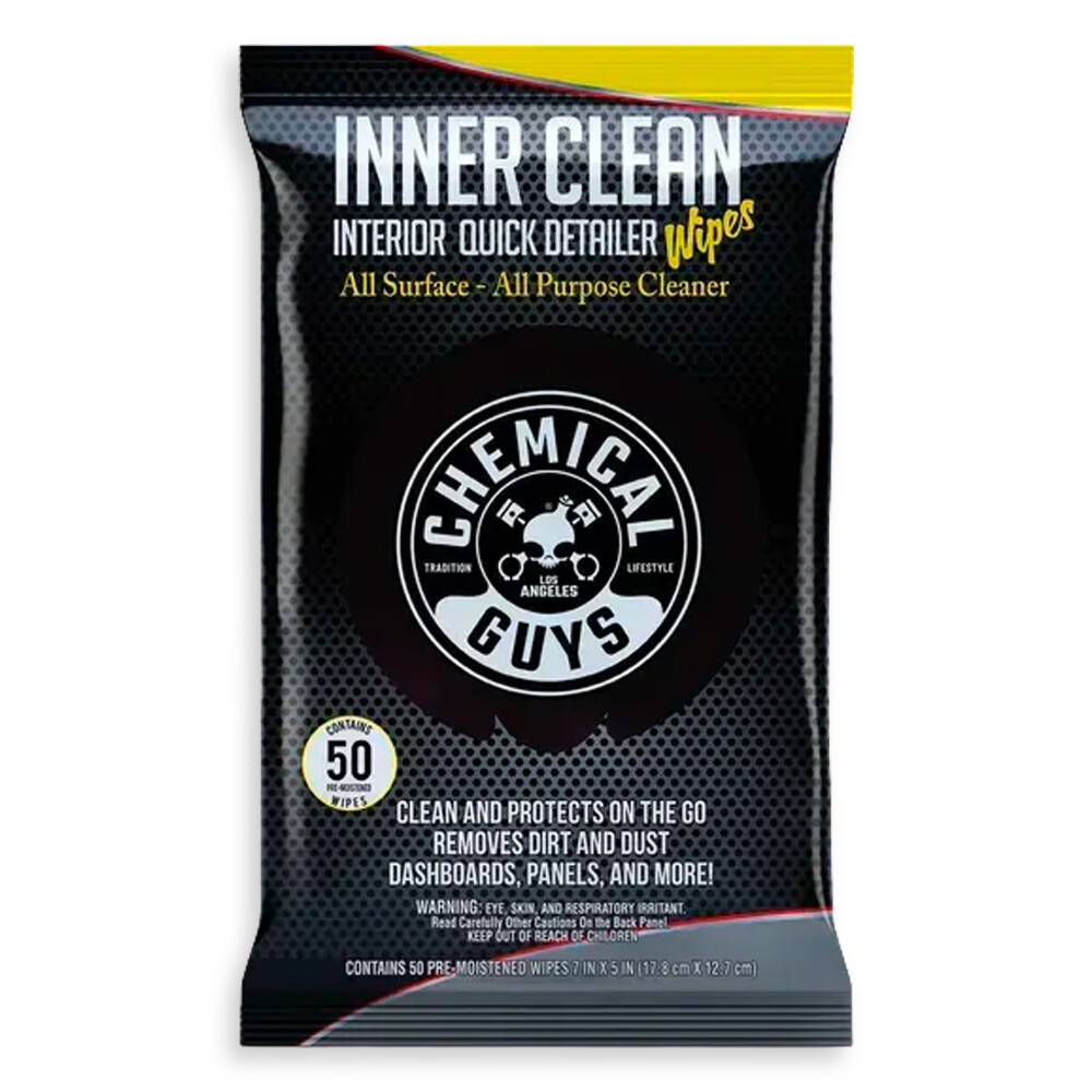 Салфетки очищающие и защитные для интерьера (50 салфеток) Innerclean Wipes Салфетки очищающие и защитные для интерьера (50 салфеток) Innerclean Wipes