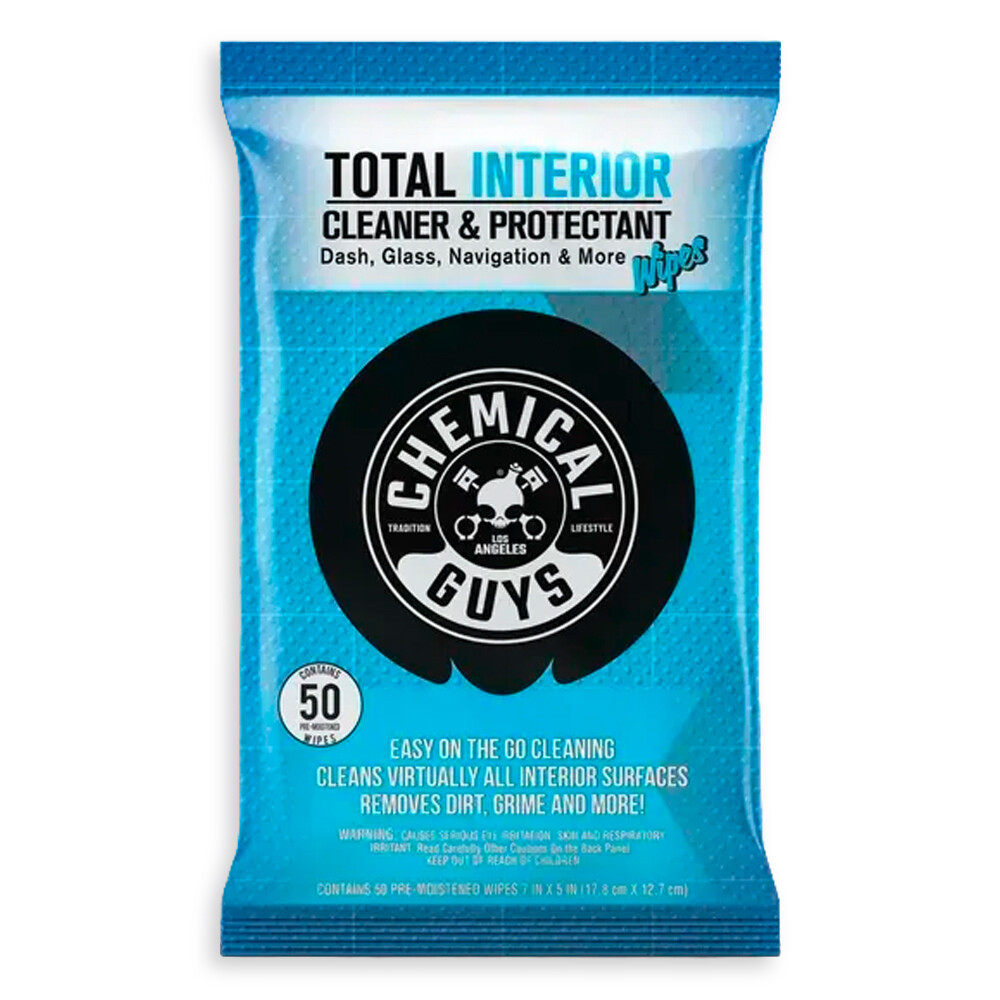 Салфетки Total Interior Cleaner & Protectant Car Cleaning Wipes