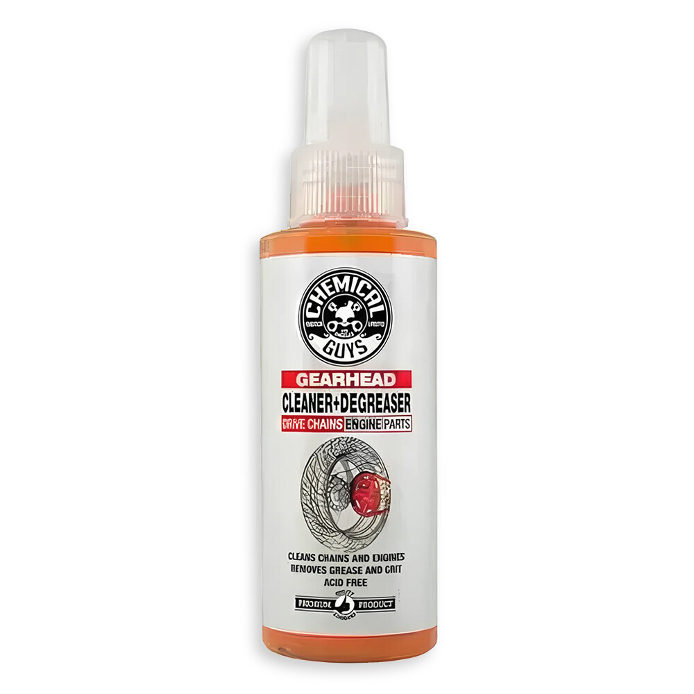 Очиститель и обезжириватель для приводных цепей и деталей двигателя Gearhead Motorcycle Cleaner - 118мл Очиститель и обезжириватель для приводных цепей и деталей двигателя Gearhead Motorcycle Cleaner - 118мл
