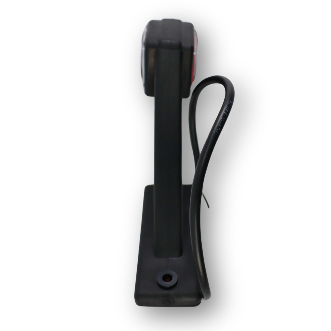 Фонарь габаритный рог NEON, 12-24V, 110*160; левый ,HORPOL