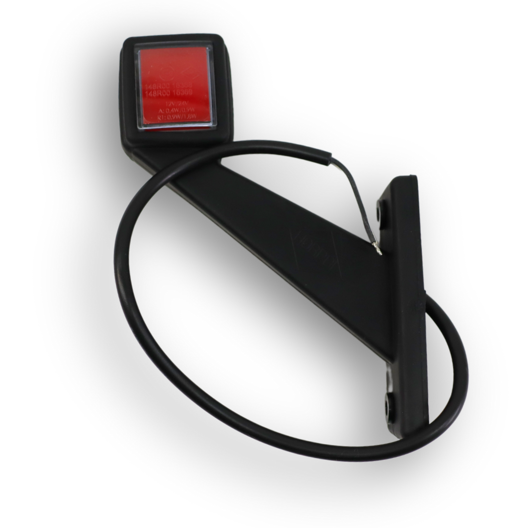 Фонарь габаритный рог NEON, 12-24V, 110*160; левый ,HORPOL