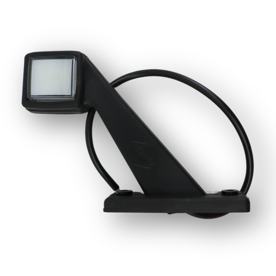 Фонарь габаритный рог NEON, 12-24V, 110*160; левый ,HORPOL
