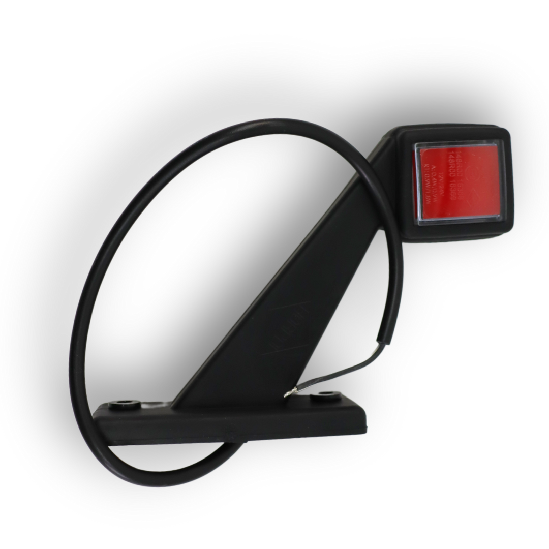Фонарь габаритный рог NEON, 12-24V, 110*160; левый ,HORPOL