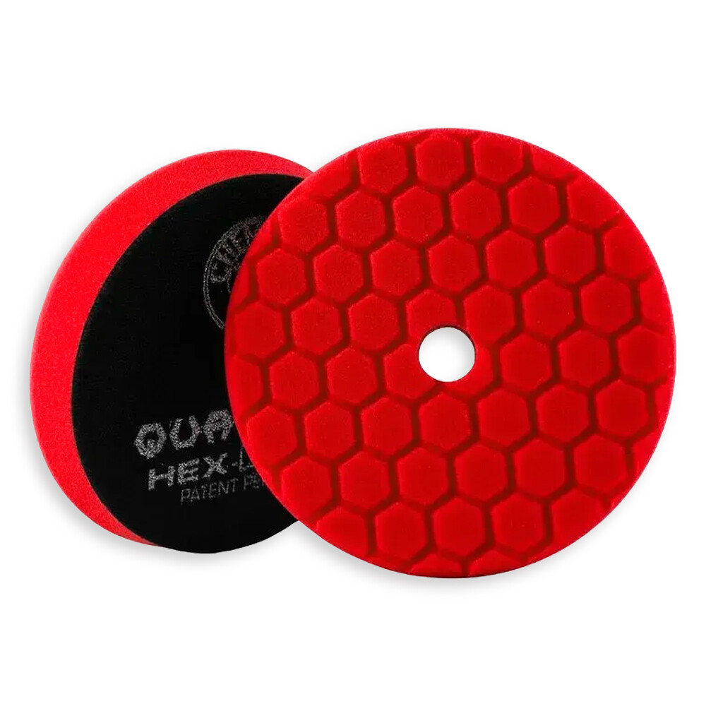 Полировальный круг ультра мягкий финишный красный для восков Red Hex-logic Quantum Ultra Light Finishing Pad 5"/125 мм Полировальный круг ультра мягкий финишный красный для восков Red Hex-logic Quantum Ultra Light Finishing Pad 5"/125 мм