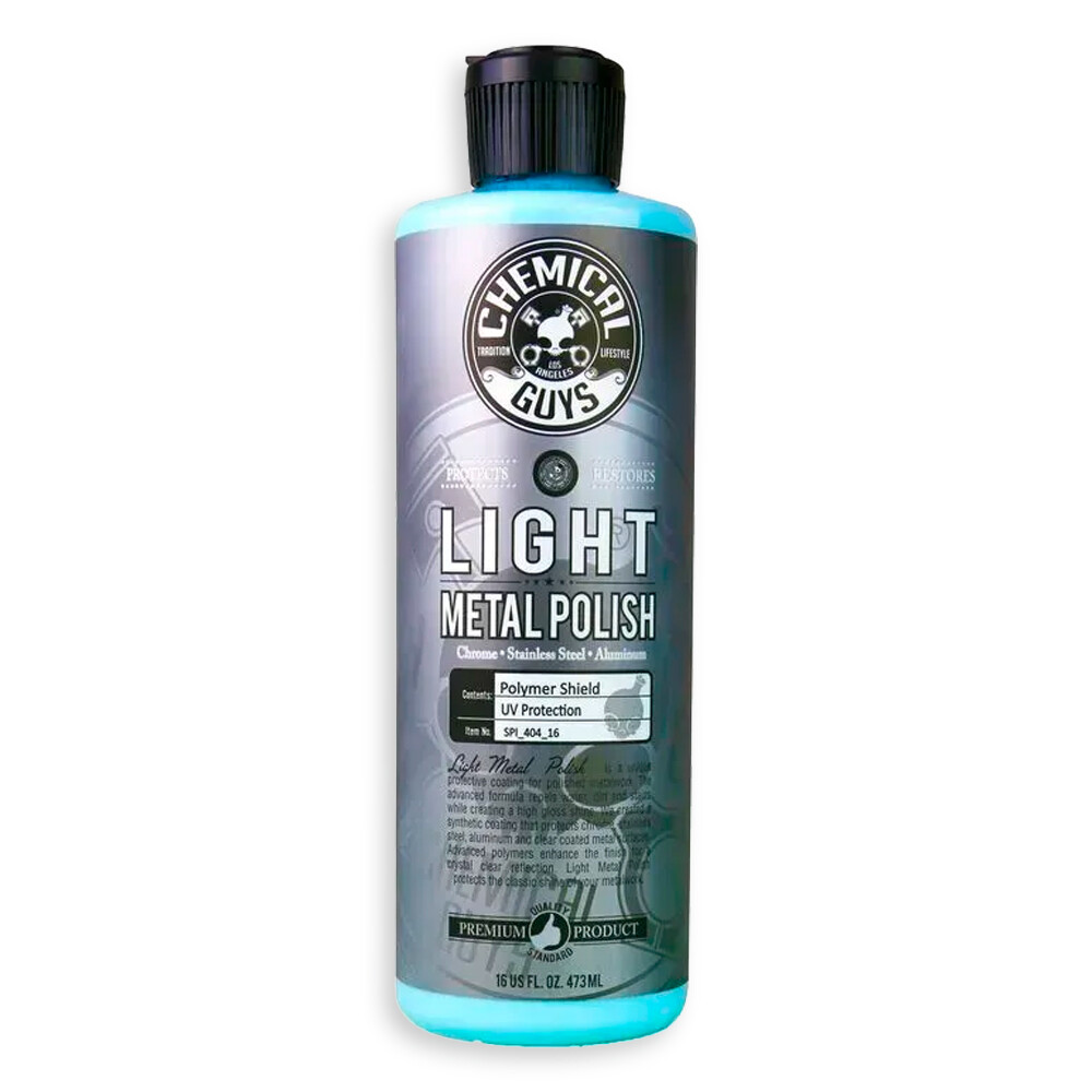 Полироль неабразивная для металла и хрома Light Metal Polish - 473ml