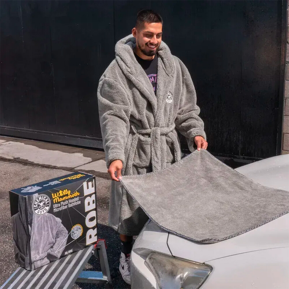 Халат ультра плюшевый с капюшоном из микрофибры Bath Robe - Size: XL/XXL Халат ультра плюшевый с капюшоном из микрофибры Bath Robe - Size: XL/XXL